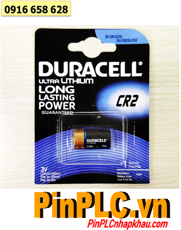 Duracell CR2 /CR15H270, Pin 3v lithium Duracell CR2 /CR15H270 chính hãng, Xuất xứ Mỹ (Vỉ 01viên)
